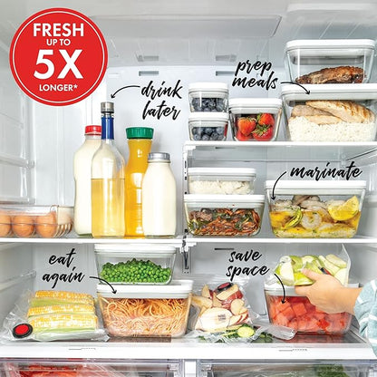 ZWILLING Fresh & Save Glass Airtight Food Storage Container, Meal Prep Container - Large