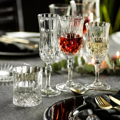 Lorren Home Trends Opera Flute, 6 Calici 13cl 4,49 oz