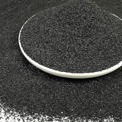 YISZM Aquarium Sand, 20lbs Black Fish Tank Sand, Aquarium Gravel Substrate for Aquascaping, Vivariums, Terrariums, Plants and Crafts