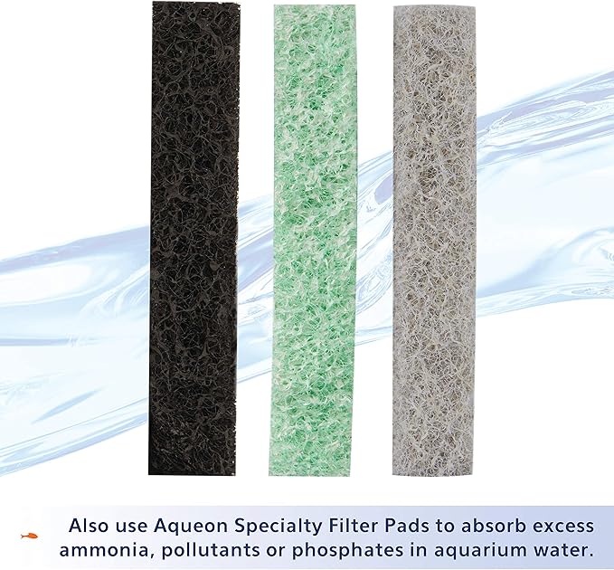 Aqueon QuietFlow 10 LED PRO Aquarium Fish Tank Power Filter For Up to 20 Gallon Aquariums
