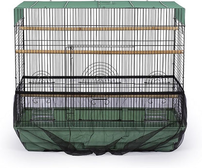 Prevue Pet Products 822B Mesh Bird Seed Catcher, Black, Large/13