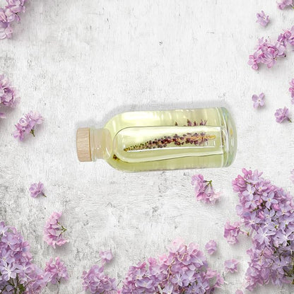 Urban Naturals Lilac Blossoms Reed Diffuser Set | Made with Essential Oils & Real Botanicals | Lily of The Valley, Violets & Lilac | Made in the USA