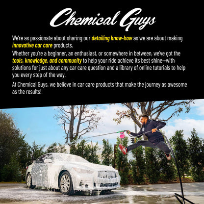 Chemical Guys Heavy Duty Bottle Sprayer - Chemical Resistant Trigger for Car Detailing, Adjustable Mist to Stream, High Output, for Cleaners, Sprays, Degreasers (ACC_121.16HD3) - 16 Oz, 3 Pack