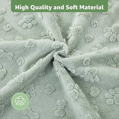 LOOBANI 2 Packs Extra Large Reusable Pee Pads for Dogs, 54x54in Waterproof Washable Dog Mat, Non-Slip and Leakproof Whelping Pad for Potty Training, Playpen, Crate,Floor and Bed