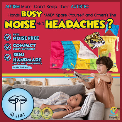 Autism & Prosperity Quiet & Educative Sensory Special Education Classroom Must Haves – Autism Toys Autism Products & Gifts, Sensory Toys for Kids with Autism Toddler Ages 3 4 5 7 8 12