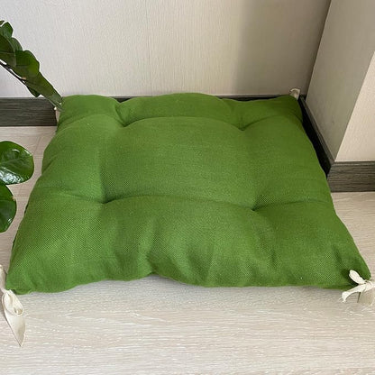Green Hemp Fabric Dogs and Cats Bed Pillow with Hemp Filler - Pet Sleeping Mat - Comfy Kennel Pad - Large, Small, Standart (27x20" Inches)