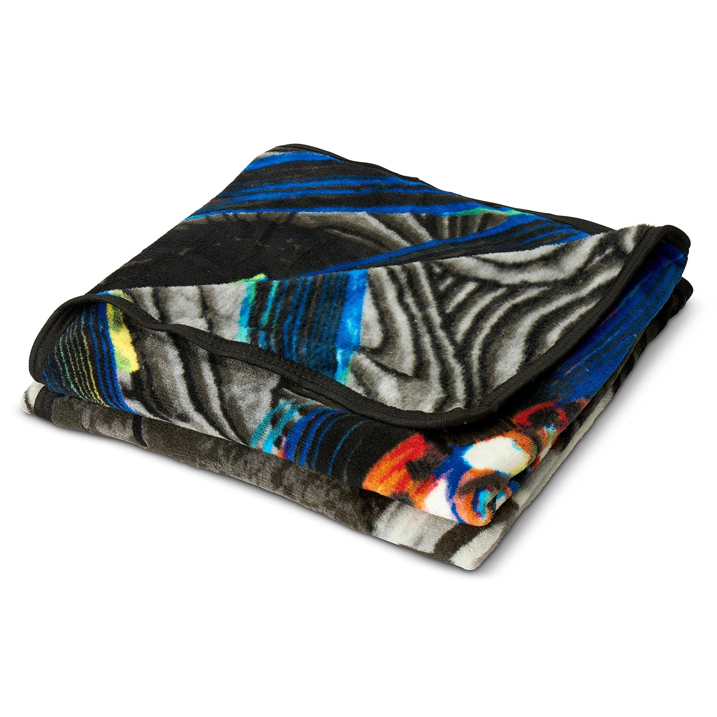 Northwest Nightmare Before Christmas Micro Raschel Throw Blanket, Ultra Soft Throw, 46 x 60 Inches, Dark Creep