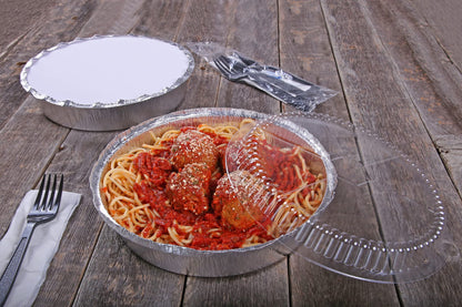 AmerCareRoyal 6-in-1 Disposable Silverware Heavy Weight Plastic Utensil Set with Teaspoon, Fork, Knife, Salt & Pepper Packets, 13x17 Napkin - Individually Wrapped Cutlery Meal Kit, Black, Case of 250