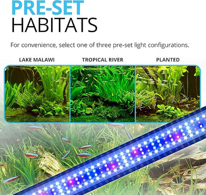 Fluval Plant 3.0 LED Planted Aquarium Lighting, 22 Watts, 15-24 Inches
