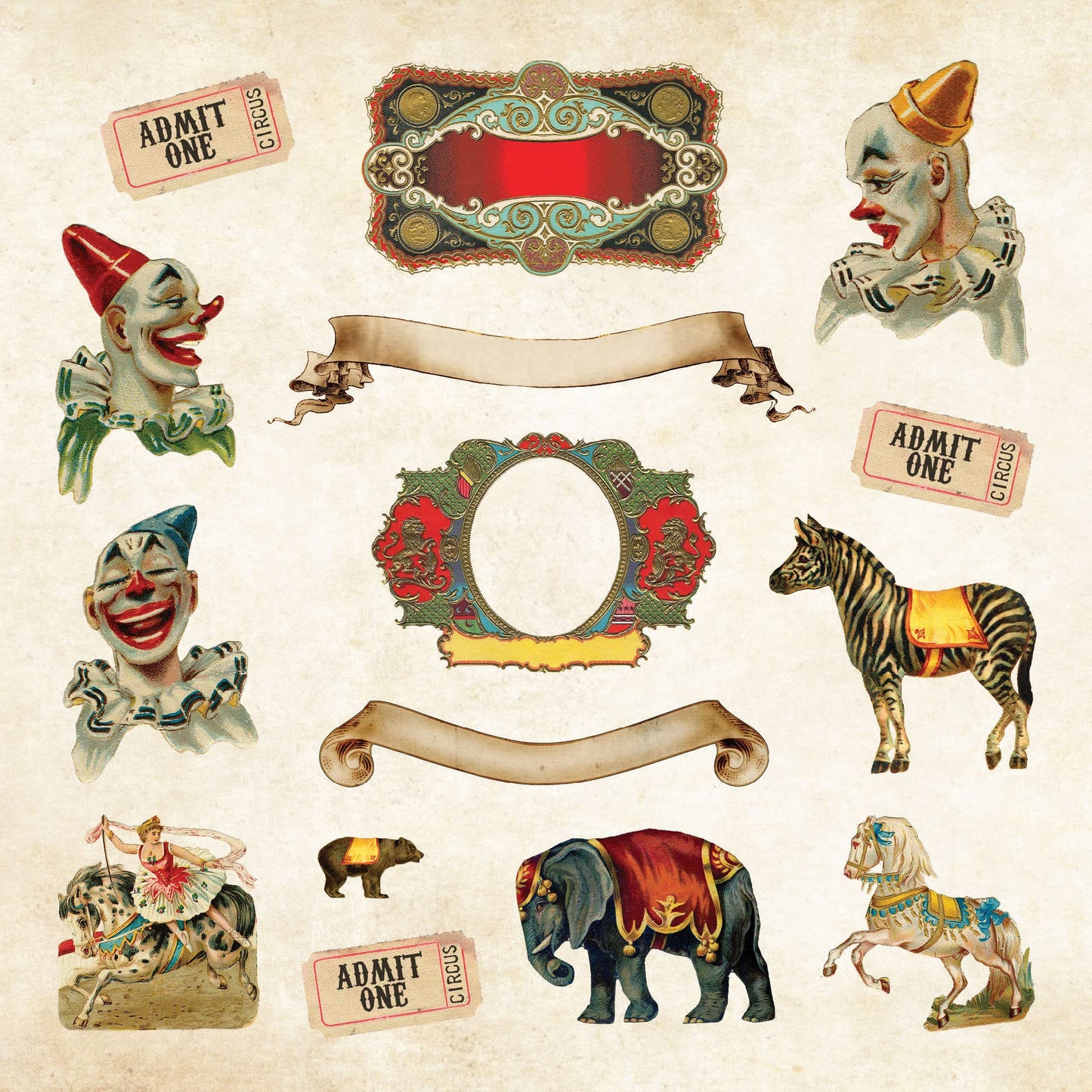 Mystical Ephemera! An Enchanting Vintage Sticker Book (over 900 stickers)