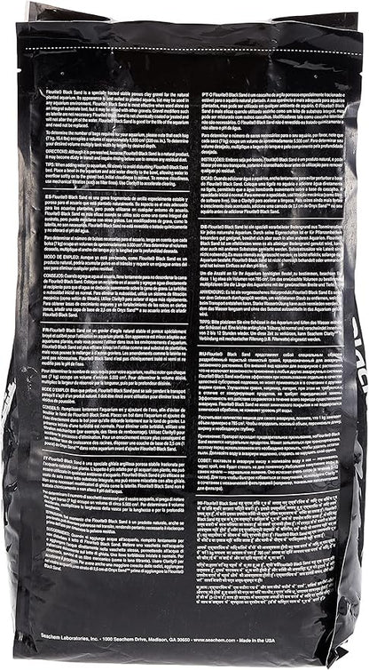 Flourite Black Sand, 15.4 Pound (Pack of 1)