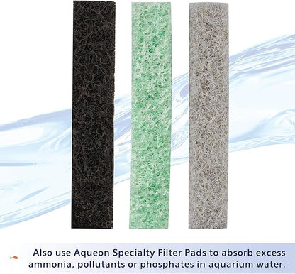 Aqueon QuietFlow 50 LED PRO Aquarium Fish Tank Power Filter For Up To 50 Gallon Aquariums