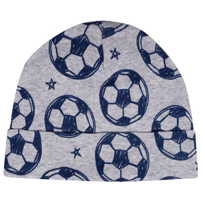 Gerber Baby Boys Cap and Mitten Sets Sports Blue 0-3 Months