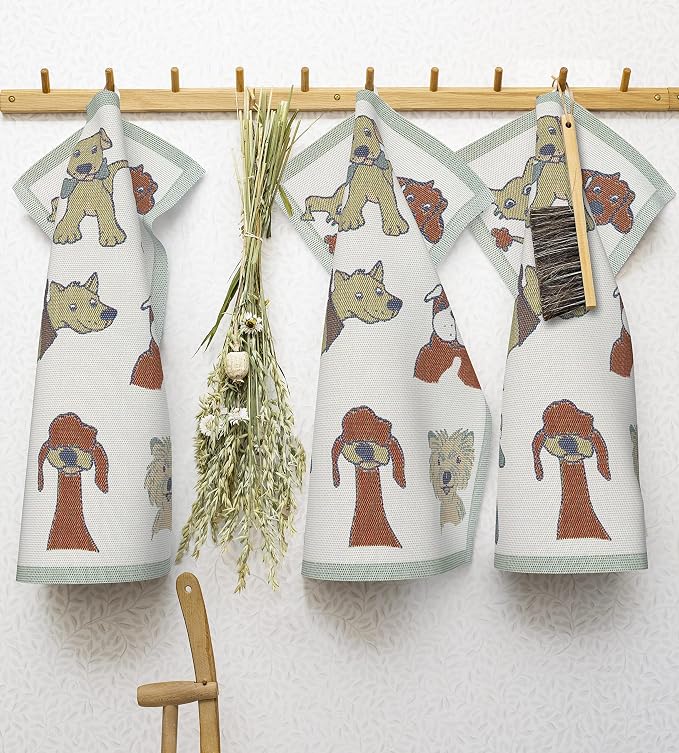 Ekelund - Dog Tea Towel 40 x 60 cm 100% Cotton