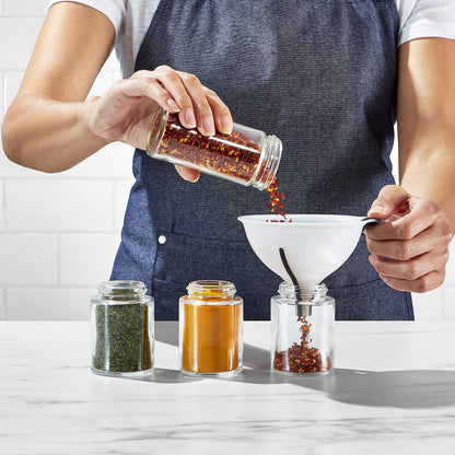 OXO Good Grips Chef's Squeeze Bottles (5-Pack) and Funnel Set