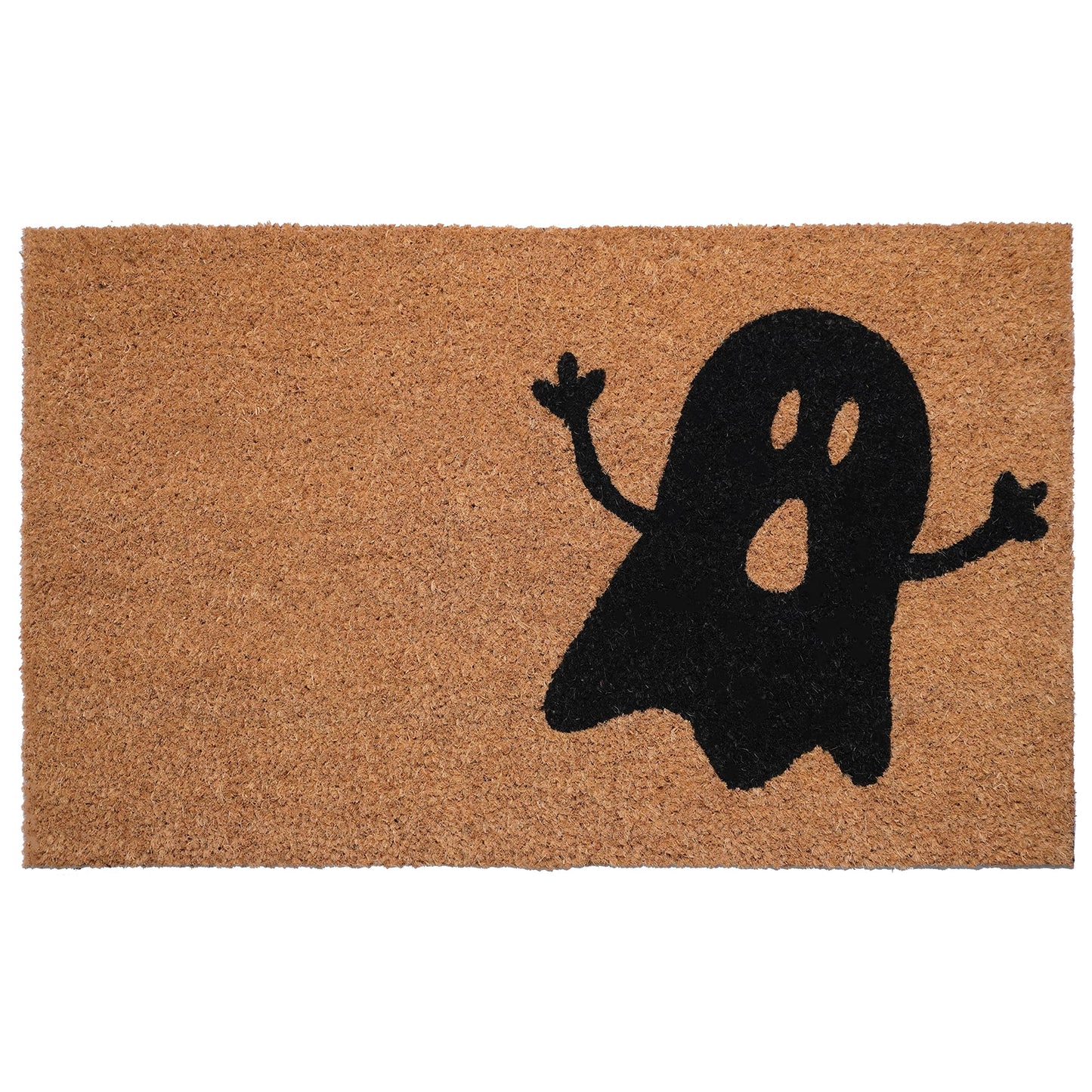 Calloway Mills 102012448 Natural/Black Ghost Doormat, 24" x 48"