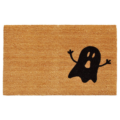 Calloway Mills 102011729 Ghost Doormat, 17" x 29", Natural/Black