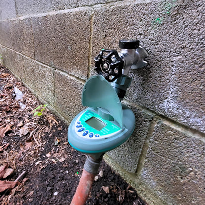 Galcon 9001 Series Hose End Irrigation Timer for Balconies, Patios, Gardens, or Lawns, with Drip or Sprinklers (9001D Digital)
