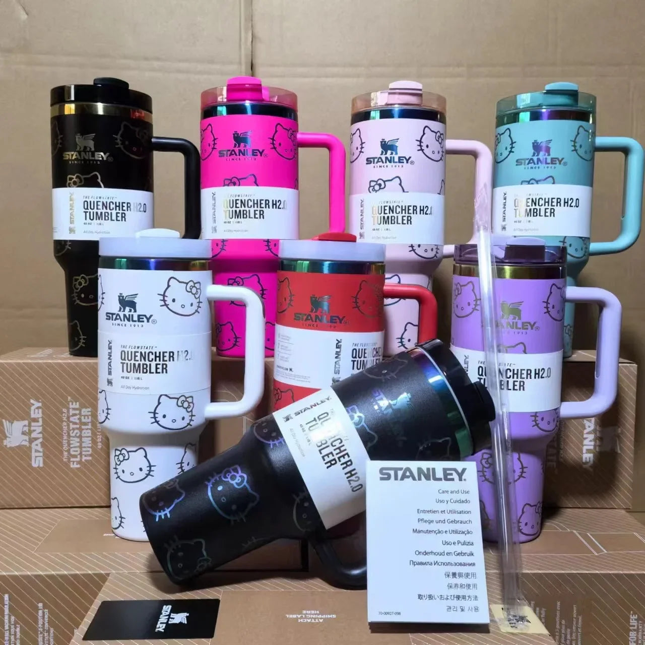 Stanley Quencher H2.0 Tumbler – 40 oz Travel Cup